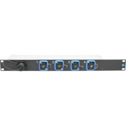 Klotz FDP-1S8OCLS 1x SmartBeam OCTO to 4x opticalCON DUO 19'' fiber distribution panel - single-mode