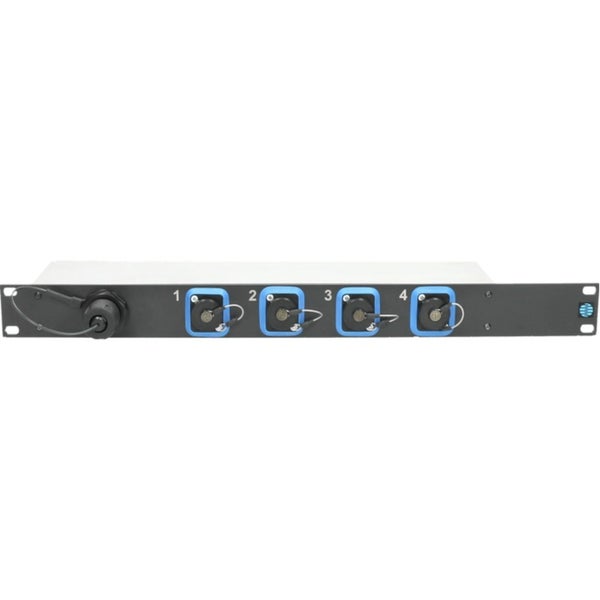 Klotz FDP-1S8OCLS 1x SmartBeam OCTO to 4x opticalCON DUO 19'' fiber distribution panel - single-mode