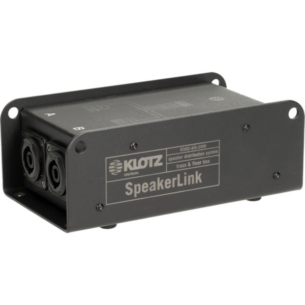 Klotz LSV1424 SpeakerLink speaker distribution system speakON 4p M - 2x speakON 4p M