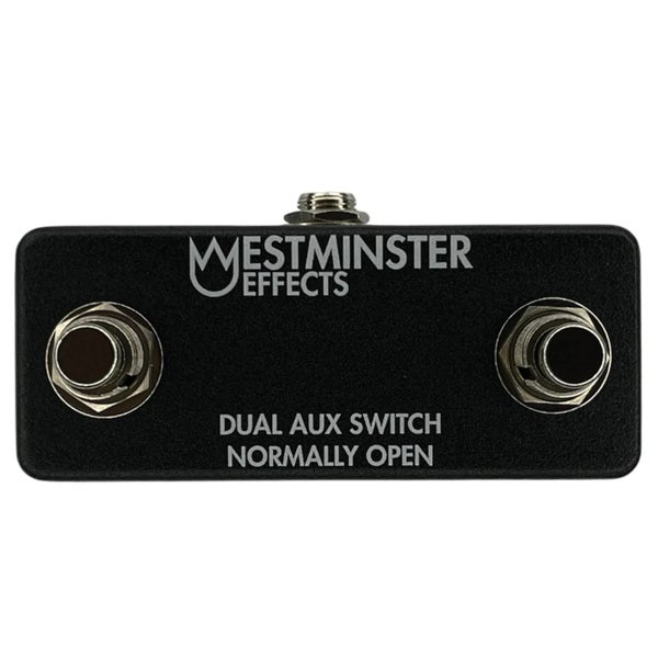 Westminster Effects Dual Aux Switch Normally Open footswitch