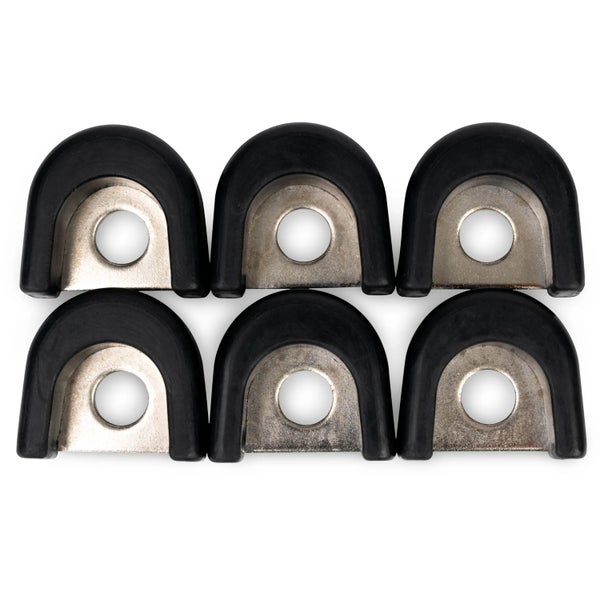 Latin Percussion LP628 Conga Shell Protector Chrome, 6-pack
