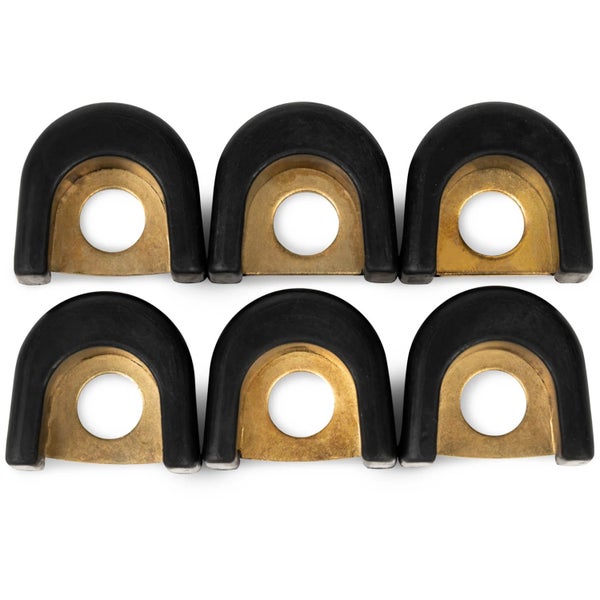 Latin Percussion LP628-AU Conga Shell Protector Gold, 6-pack