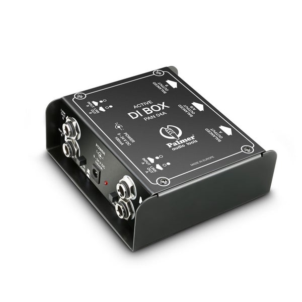 Palmer PAN 04 A 2-kanaals actieve DI-box