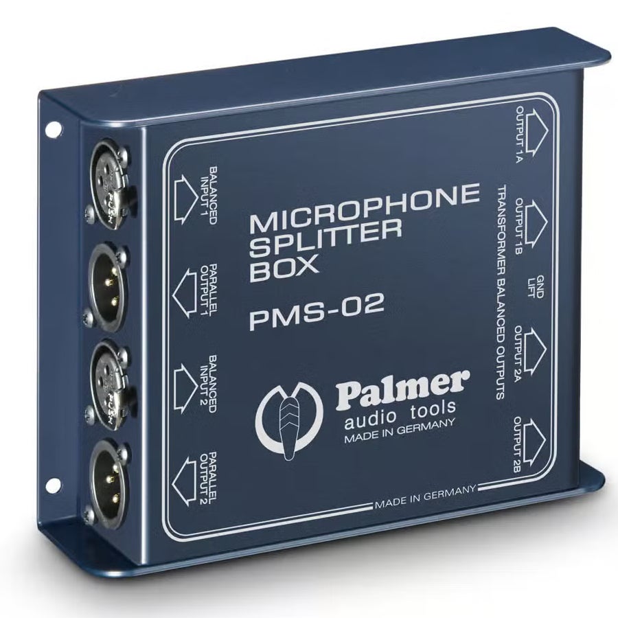 Palmer Audio Tools Splitter Micro Analogique Palmer Pms 02 Pro 2 Canaux - Image 3