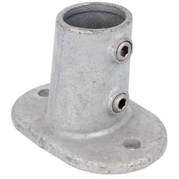 Doughty T17622 Pipeclamp Angled Railing Base Flange