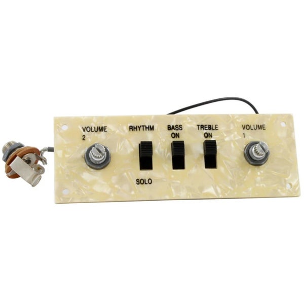 AllParts PU-6421-000 bedrade control plate voor Hofner-stijl bas