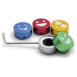 Valeton VFC-1 aluminium alloy footswitch cap (set van 5 stuks)