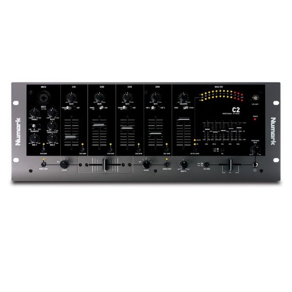 Numark C2 19inch installatie / DJ mengpaneel