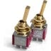 AllParts EP-0081-002 goud On On-minischakelaar