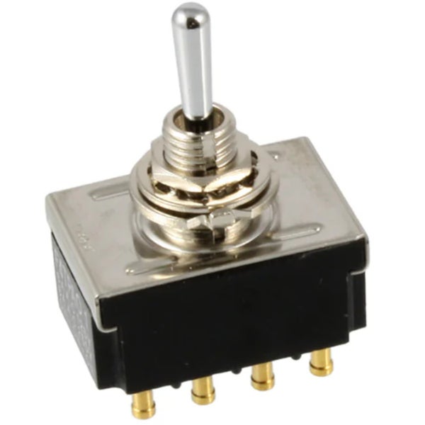 AllParts EP-4363-010 4-polige On On On 4PDT-minischakelaar
