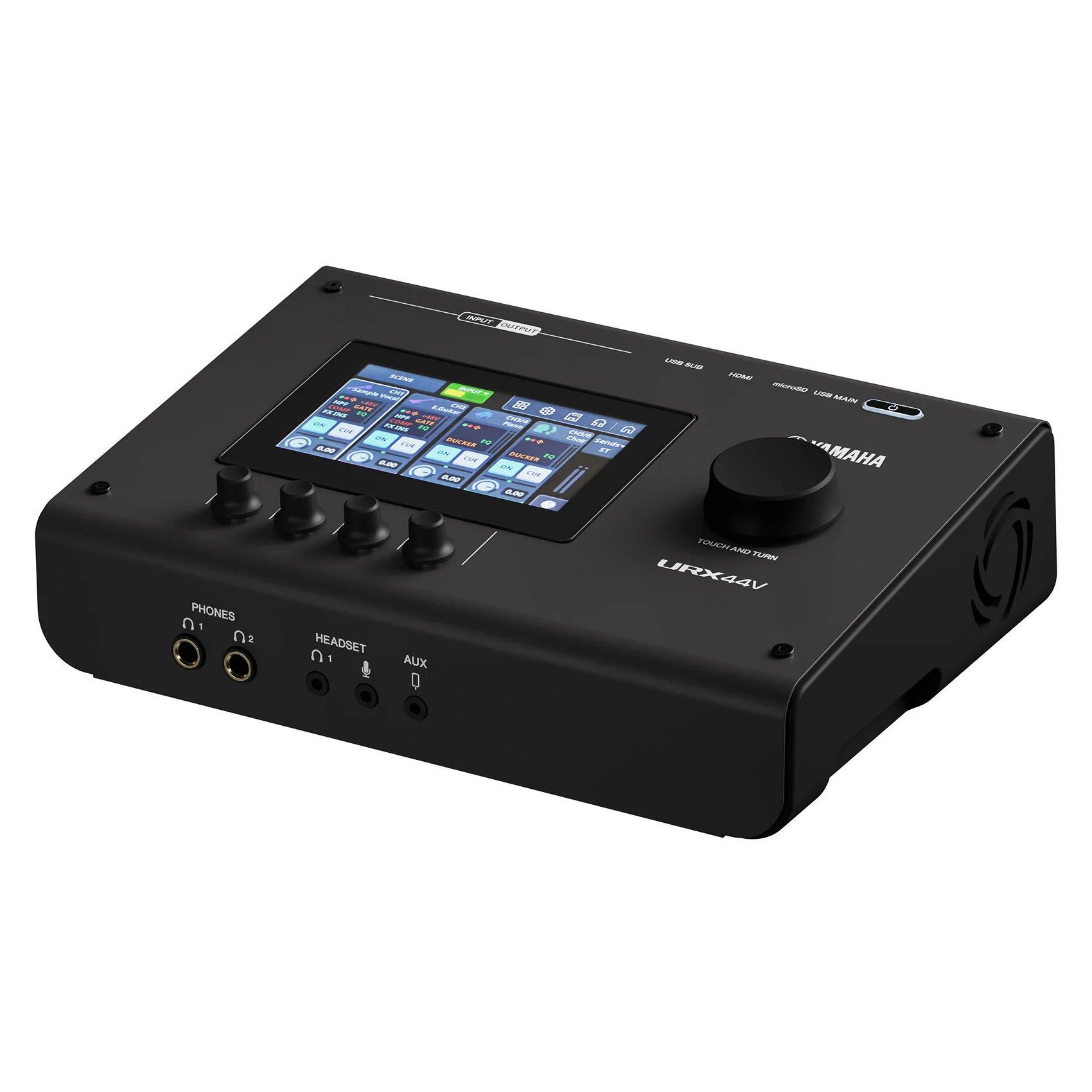 Yamaha URX44V Interface audio/vidéo USB-C noir