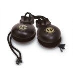 Latin Percussion LP432 Double Castanets Ebony Handheld