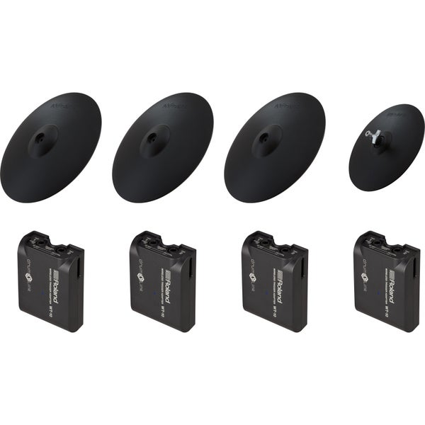 Roland 4CY-4WT-01 DrumLink digitale 4-delige bekkenset met draadloze triggers