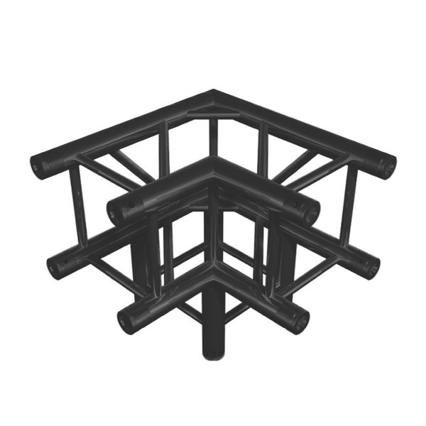 Altura FA34-C30B vierkant truss hoekstuk zwart