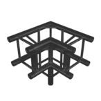 Altura FA34-C30B vierkant truss hoekstuk zwart