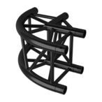 Altura FA34-C21RB vierkant truss hoekstuk 90 graden RC zwart