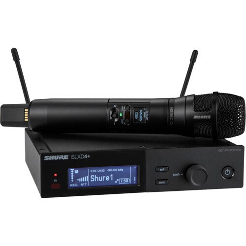 Shure SLXD24+ /N8C-G65 Wireless handheld system with Nexadyne 8/C (470-606 MHz)