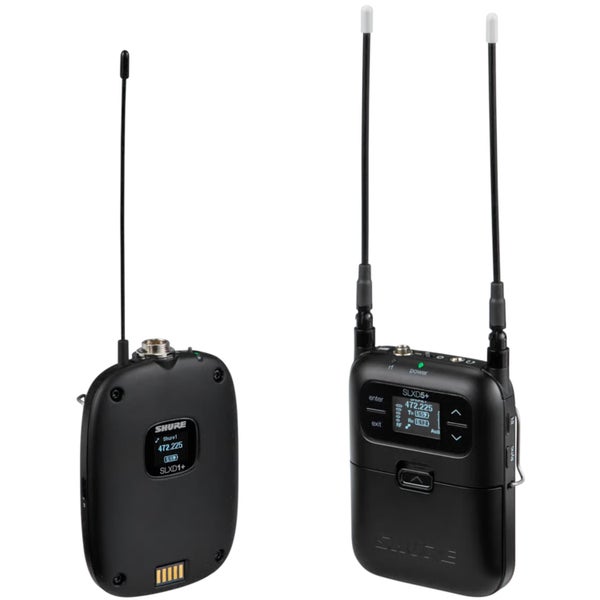 Shure SLXD15+ K55 Draagbaar Digitaal Draadloos System (606-694 MHz)