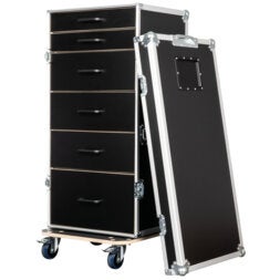 Showgear Drawer Case 1 flightcase met 6 Lades