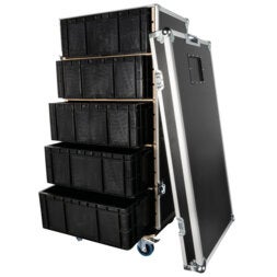 Showgear Storage Case 1 met 5 kratten