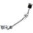 Dixon PA-ACMSM-HP Short Cymbal Holder Arm w/ Clamp