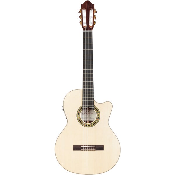 Kremona Performer Series F65CW-SB elektrisch-akoestische klassieke gitaar met koffer