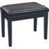Konig & Meyer 13976 Piano bench hoogglans zwart, zitting zwart imitatieleer