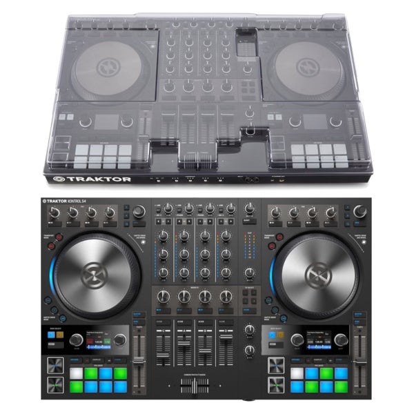 Native Instruments Traktor Kontrol S4 MK3 DJ-controller met Decksaver stofkap