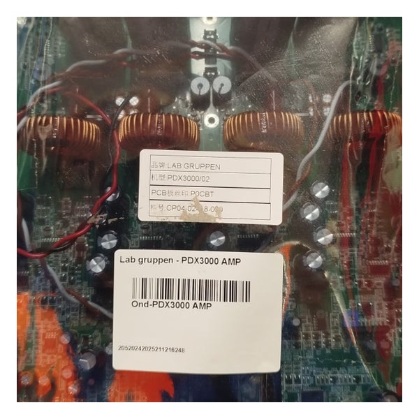 Lab Gruppen CP04-02418-000 hoofdprintplaat voor PDX3000