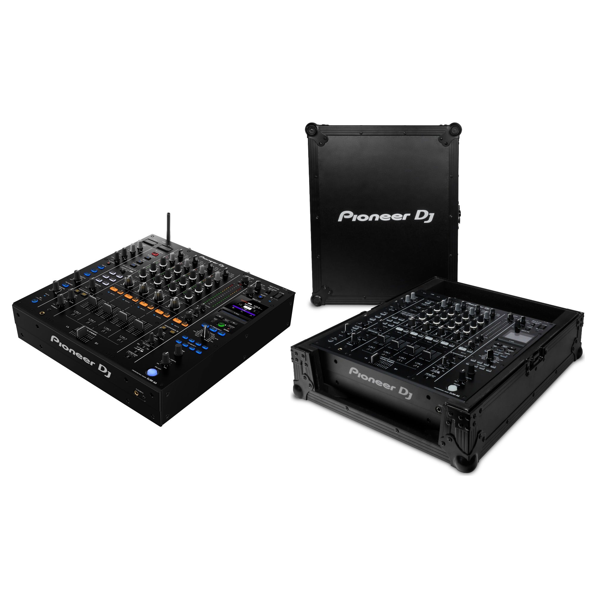 Pioneer DJ DJM-A9 inclusief flightcase