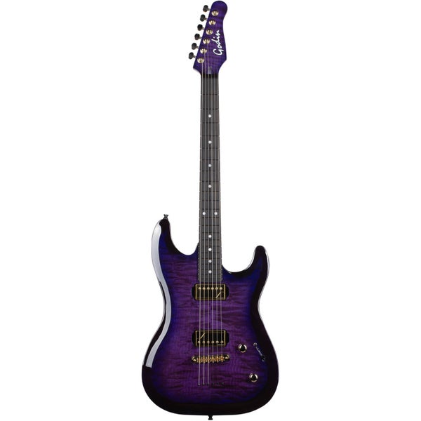 Godin Artisan ST-II Black Amethyst elektrische gitaar met koffer