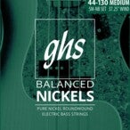 GHS 4700 5M-NB Balanced Nickels Bass String Set 5-String Medium .044-.130 elektrische bassnaren