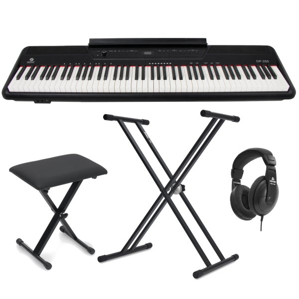 Fazley DP-250-BK Piano starterset Basic