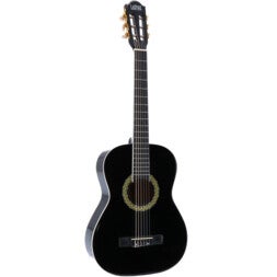 (B-Stock) LaPaz 002 BK 3/4 klassieke gitaar zwart