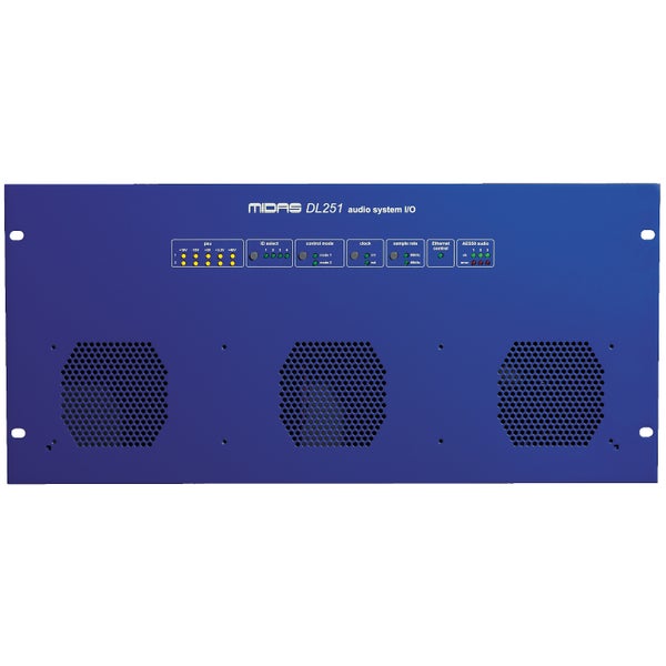 Midas DL251 digitale snake met AES50 48-in en 16-uit