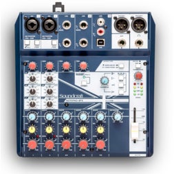 (B-Stock) Soundcraft Notepad-8FX mengpaneel