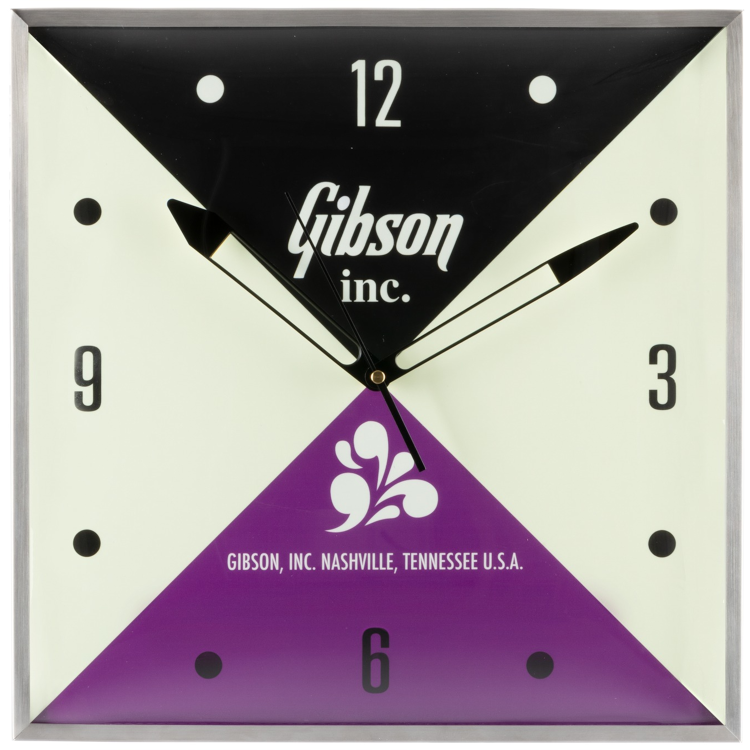 Gibson GA-CLK3 Vintage Lighted Wall Clock