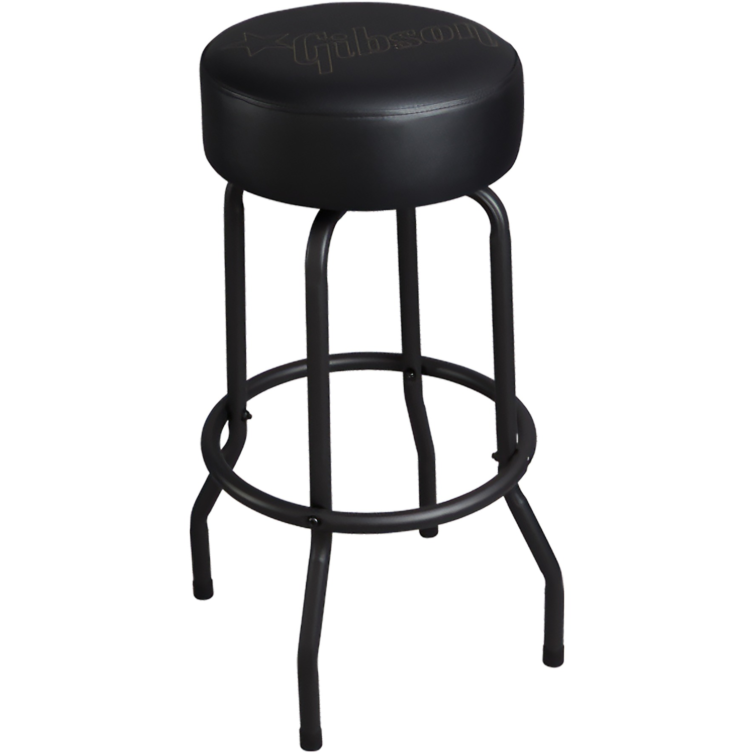 Gibson GA-STOOL3 Premium Playing Stool Star Logo Tall 30" barkruk met draaibare zitting