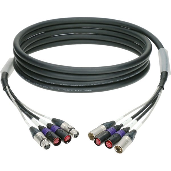 Klotz RCMEE060 2xCAT+2xaudio system combikabel