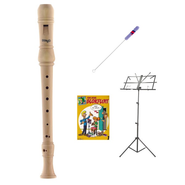 Stagg REC3-GER/WD starterset met lesboek