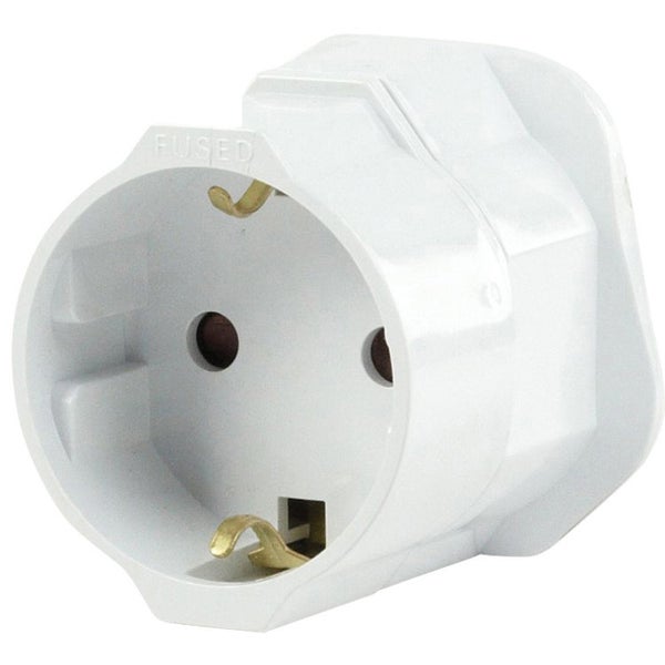 Fixapart EL-TRAVEL01 driepolige reisadapter voor UK wit