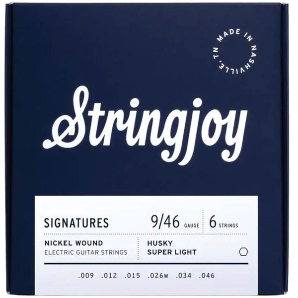 Stringjoy Signature Series SJ-HSK9 Electric Guitar Nickel 9-46