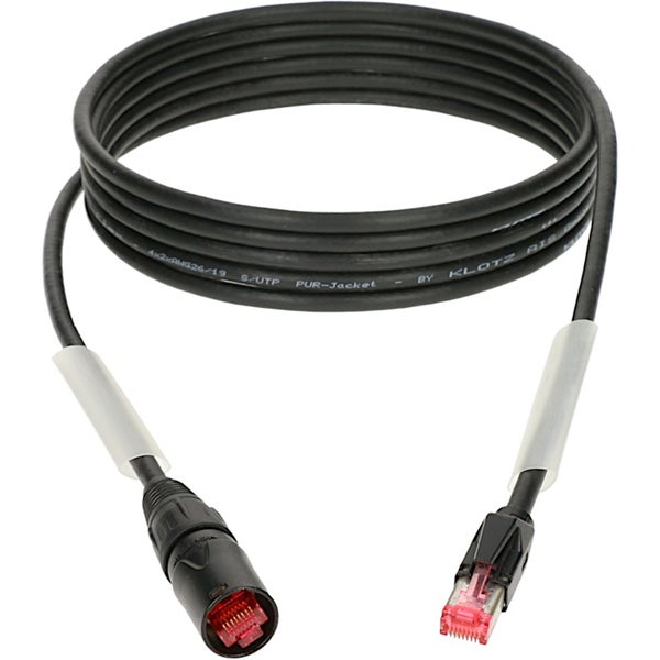 Klotz RC5ER600B RAMCAT5 cable black UTP-kabel