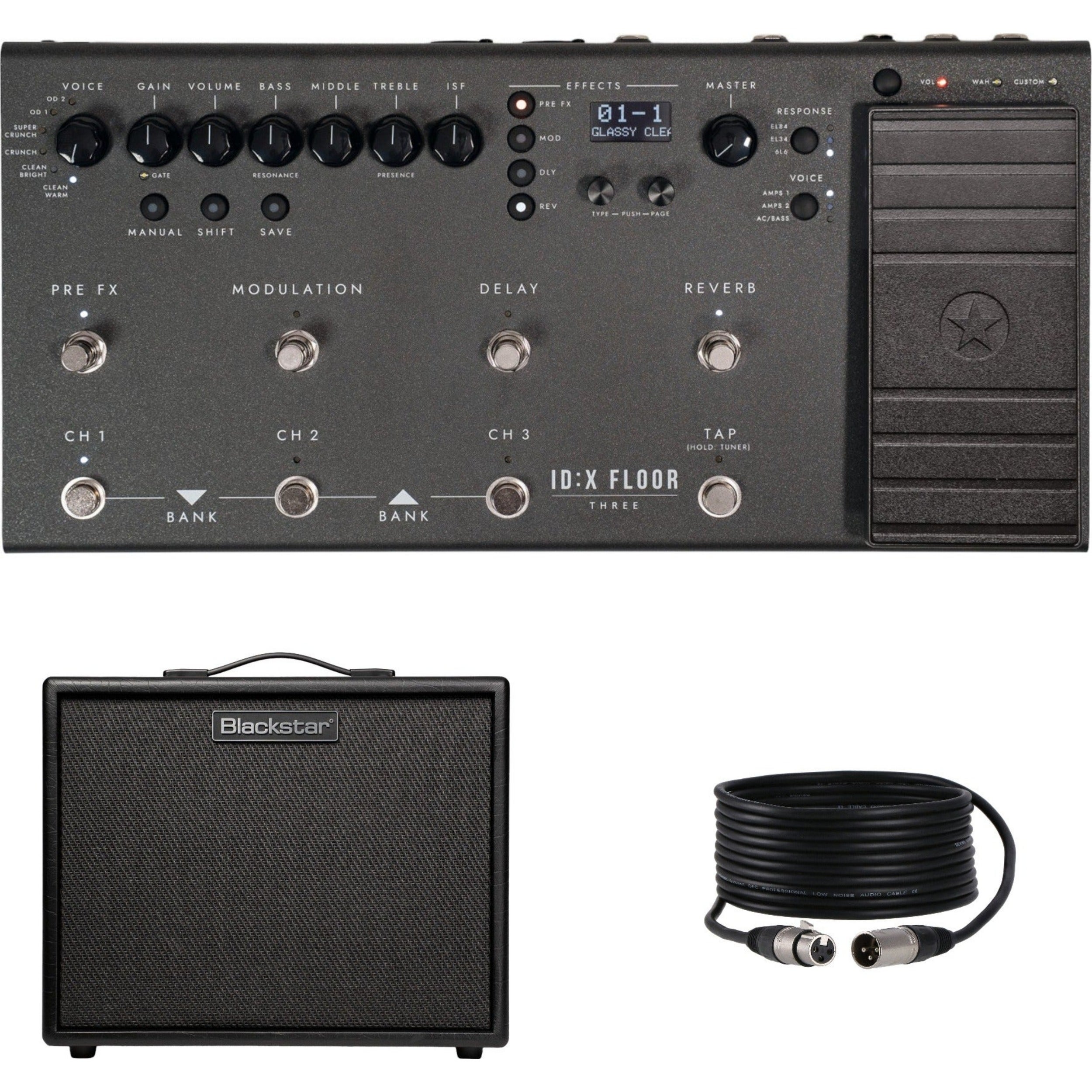 Blackstar IDX: Floor THREE met actieve FRFR speakerkast