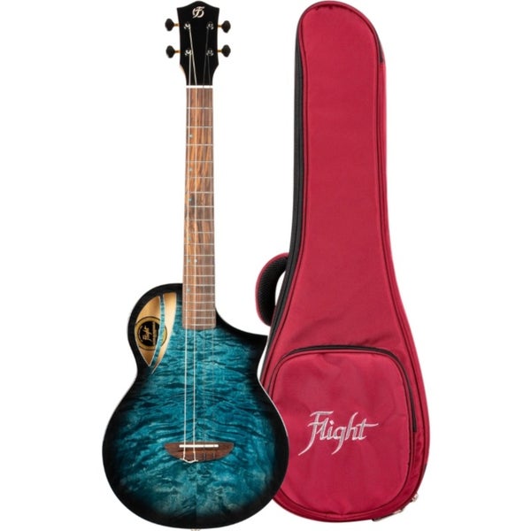 Flight Royal Series Aviator QM Tenor CE tenor ukelele met gigbag