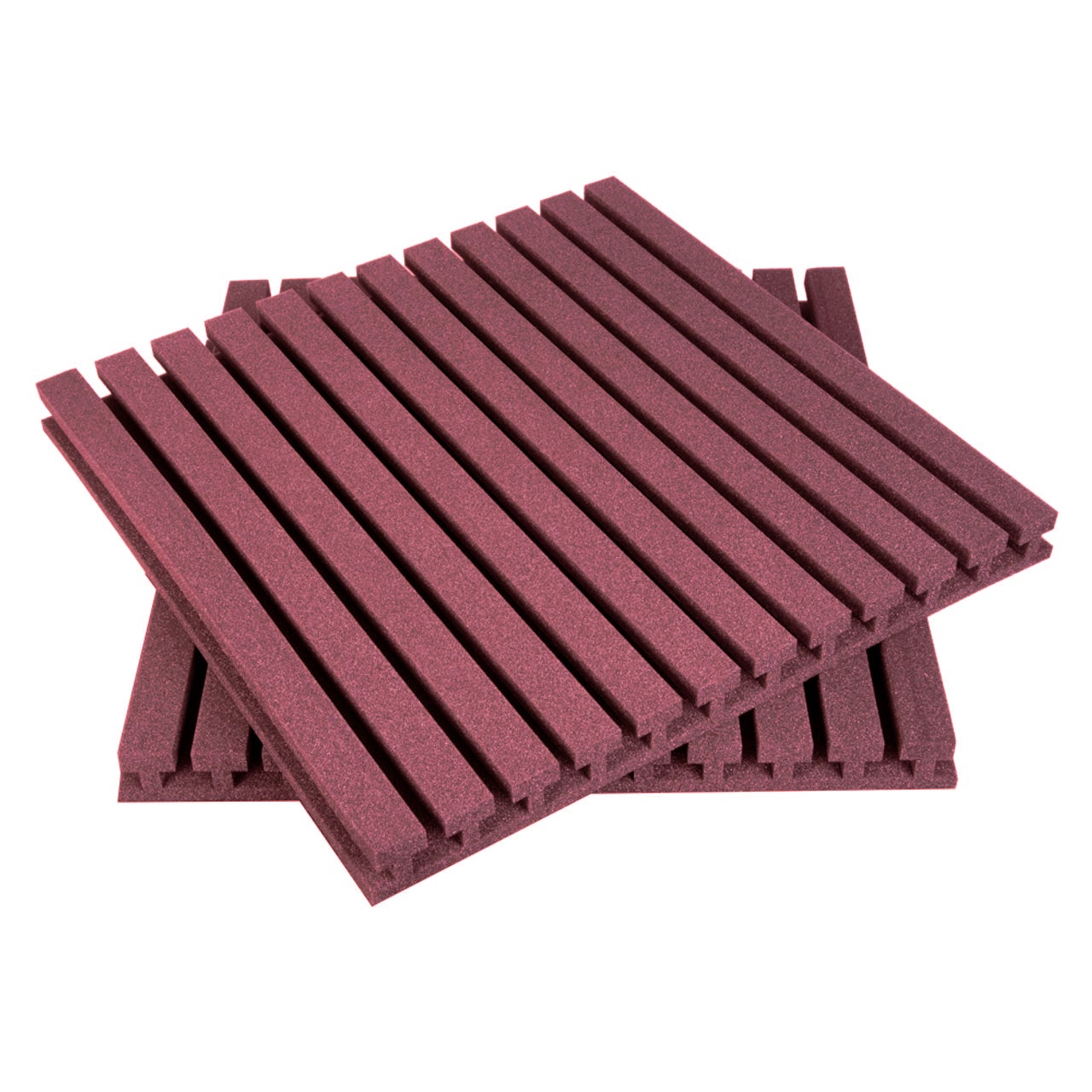 Auralex Studiofoam T Burgundy 61x61x5cm absorber rood (12-delig)
