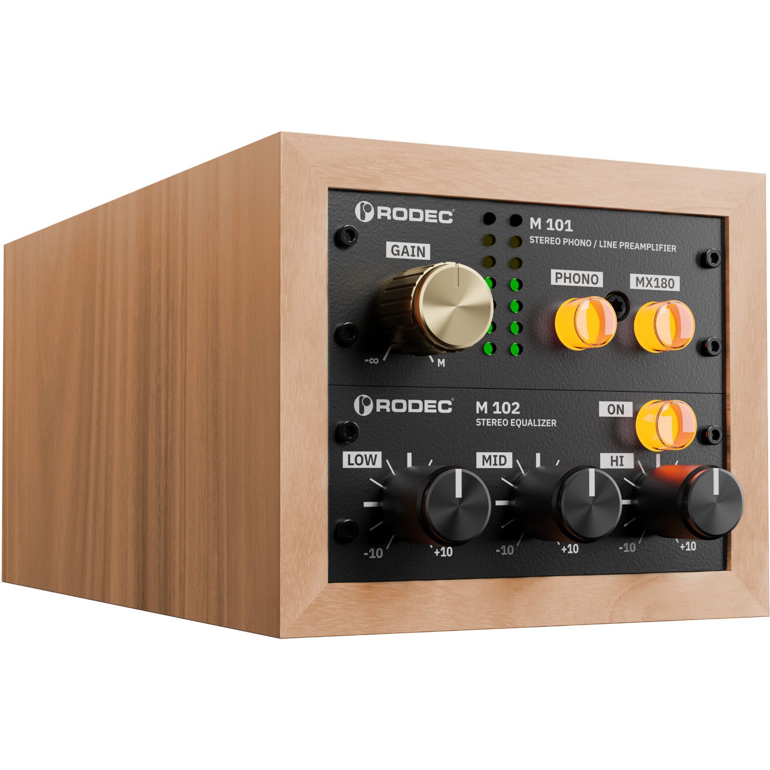 Rodec BUNK 01 Elm Black 3-bands equalizer
