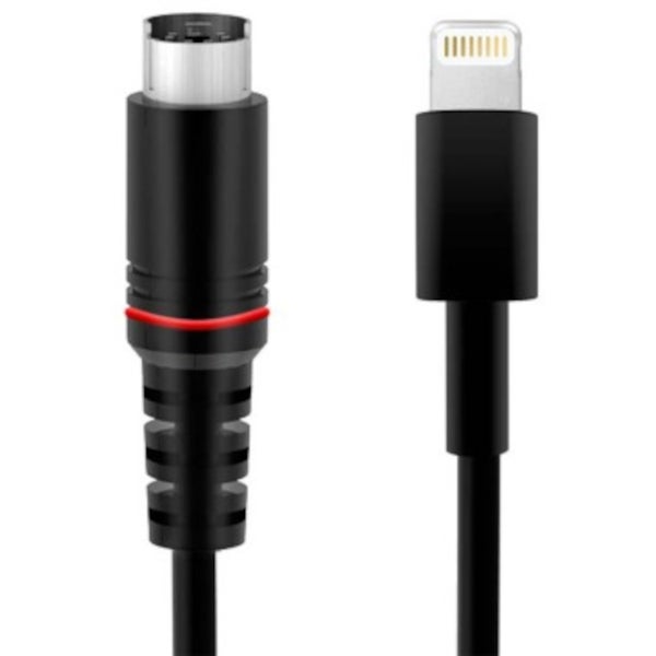 IK Multimedia Lightning to Mini-DIN oplaad kabel