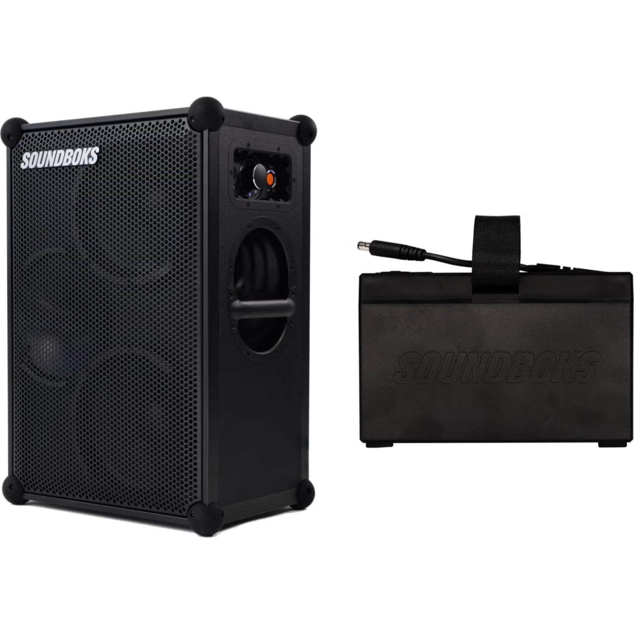 Soundboks Gen. 4 Black met The Battery (2024) reserveaccu voor Soundboks