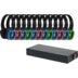 Devine BeatStream Silent Disco Pro uitbreidingsset met 12 hooftelefoons + CH-48